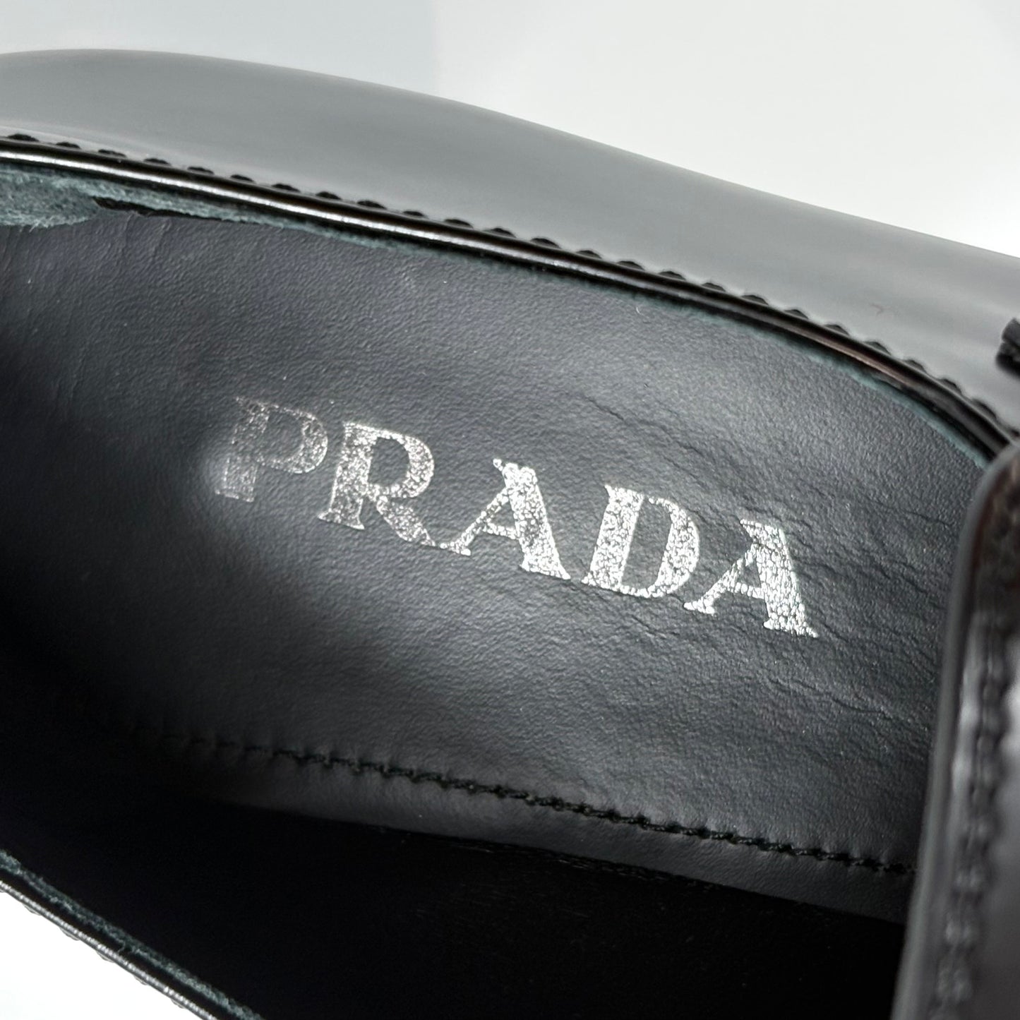 Prada Chcolate con tacco 85 MM 38,5