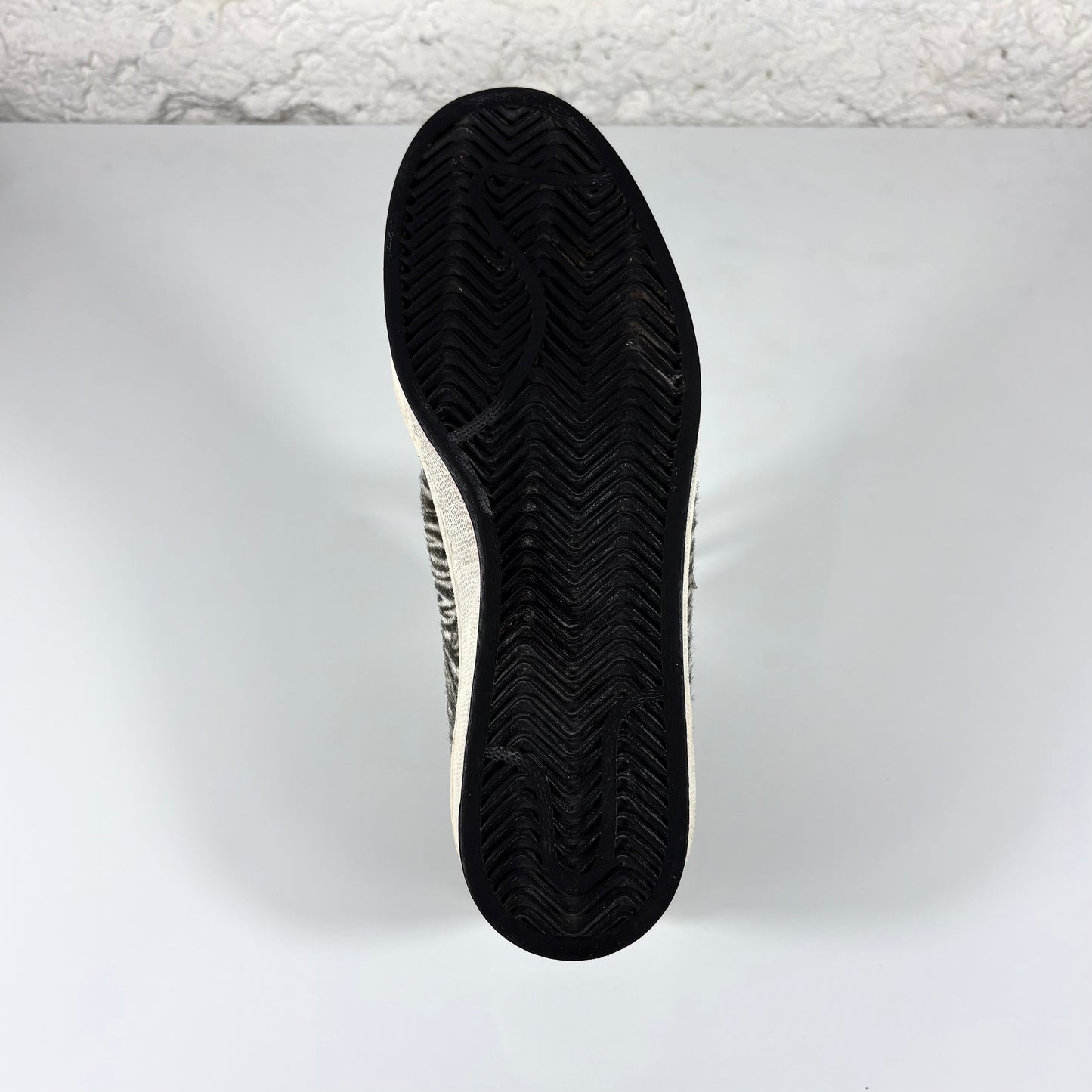 Golden goose Ballstar "zebrate" in cavallino con stella bianca e talloncini dorati 37