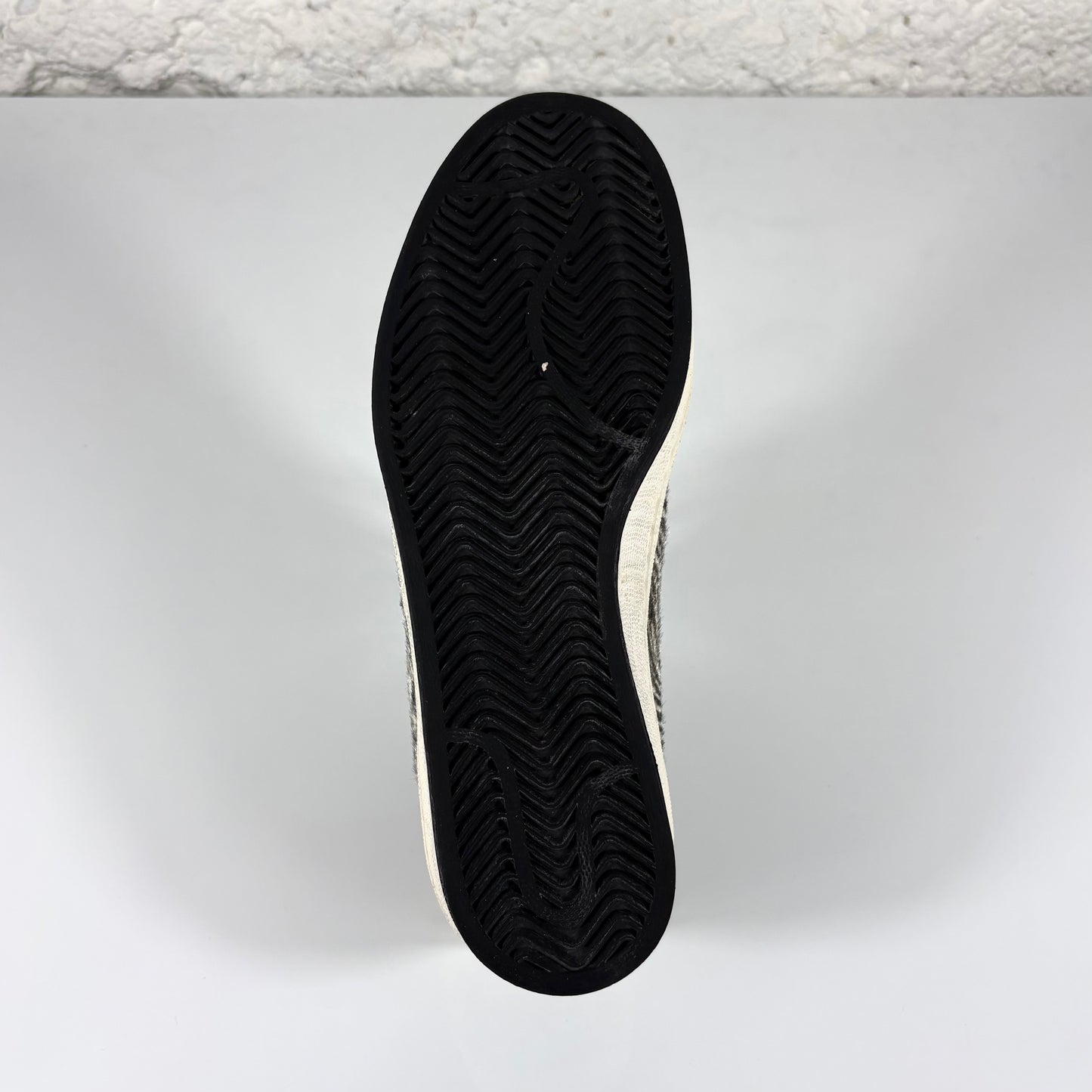 Golden goose Ballstar "zebrate" in cavallino con stella bianca e talloncini dorati 37