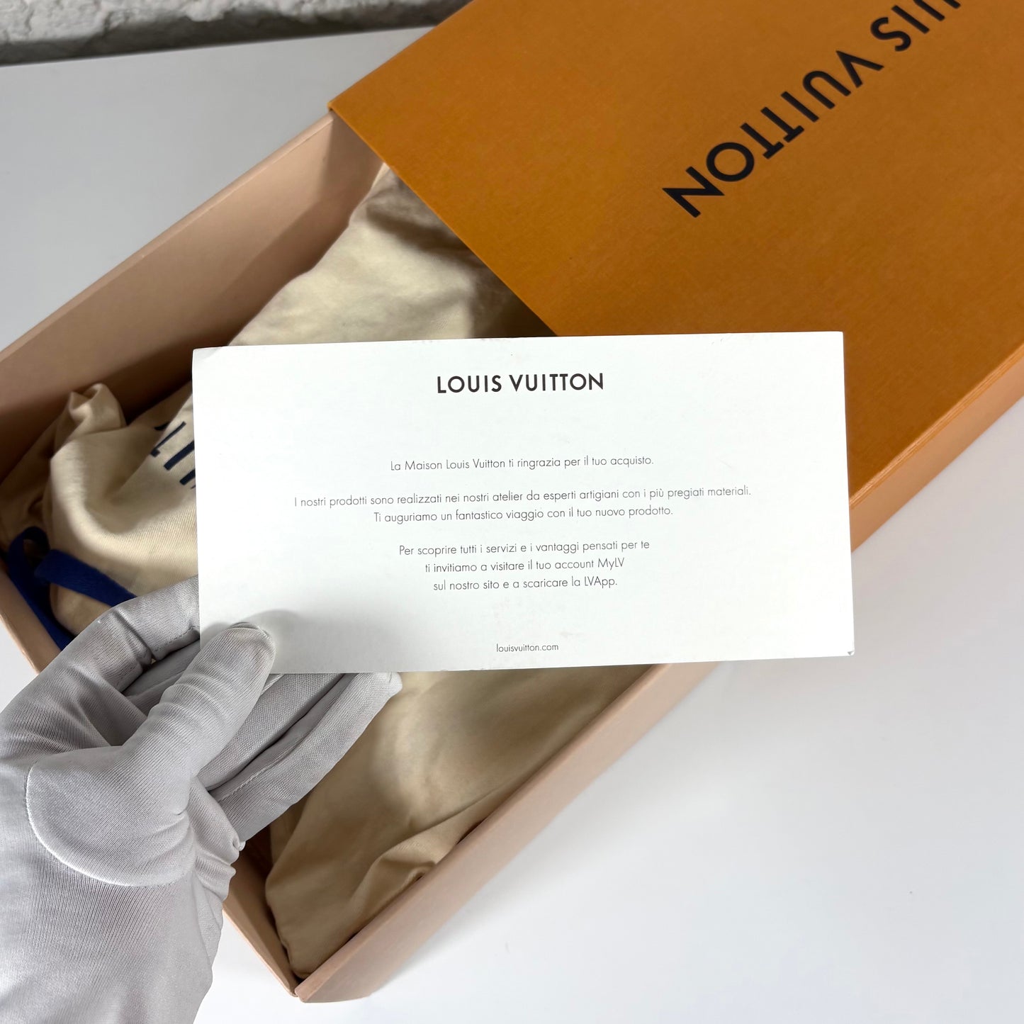 Louis Vuitton Trainer bianche e nere 42,5