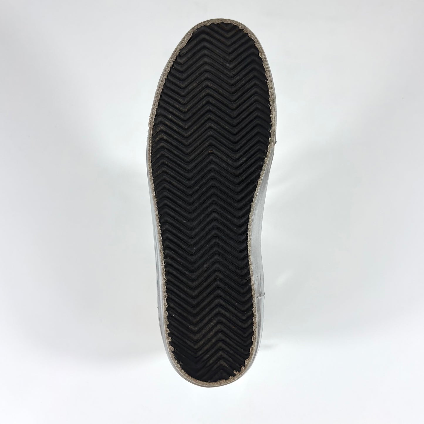 Golden goose Slide bianche con fascia argento, stella e striscia oro 39