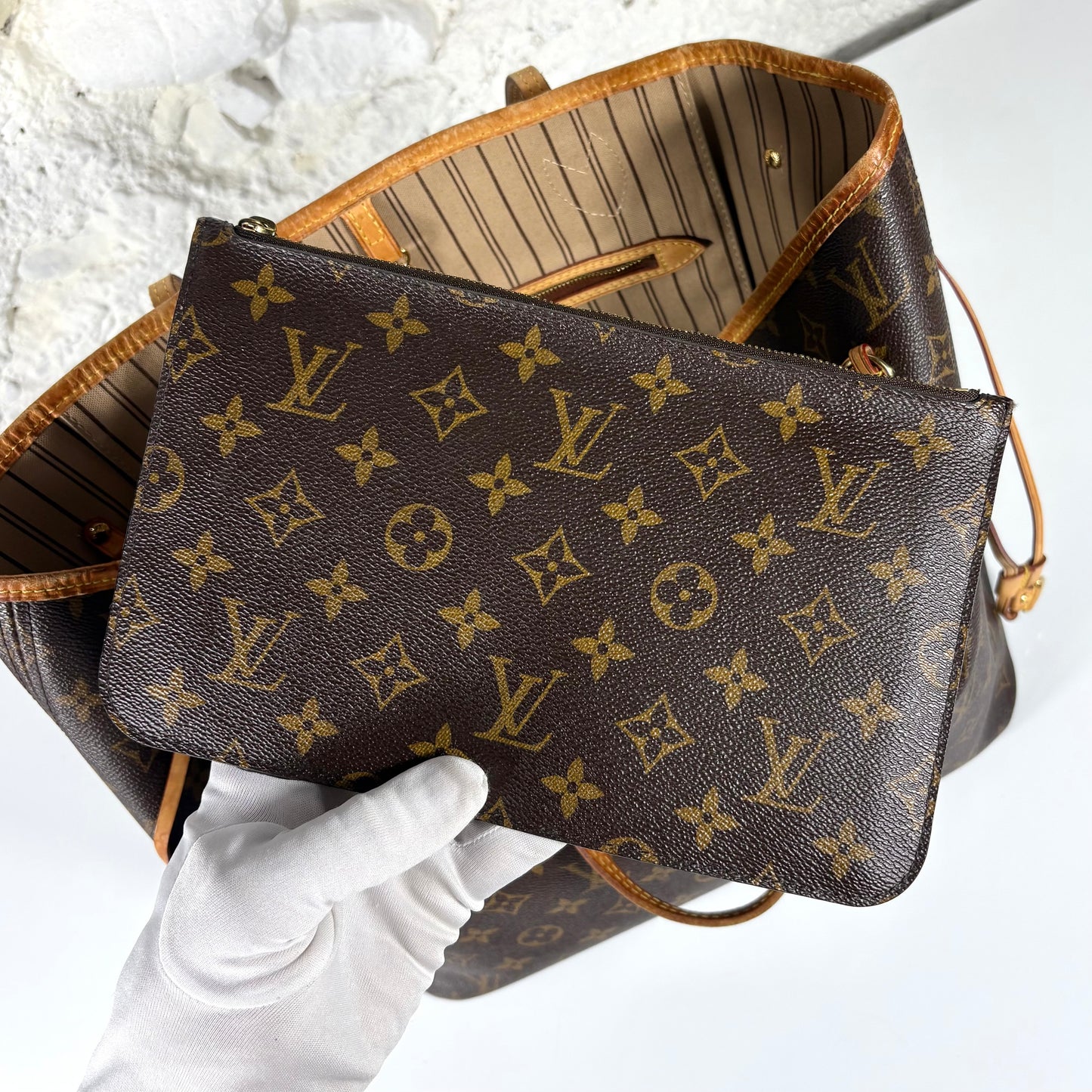 Louis vuitton Neverfull in monogram MM