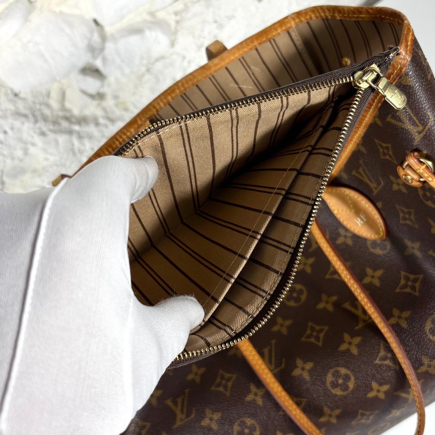 Louis vuitton Neverfull in monogram MM