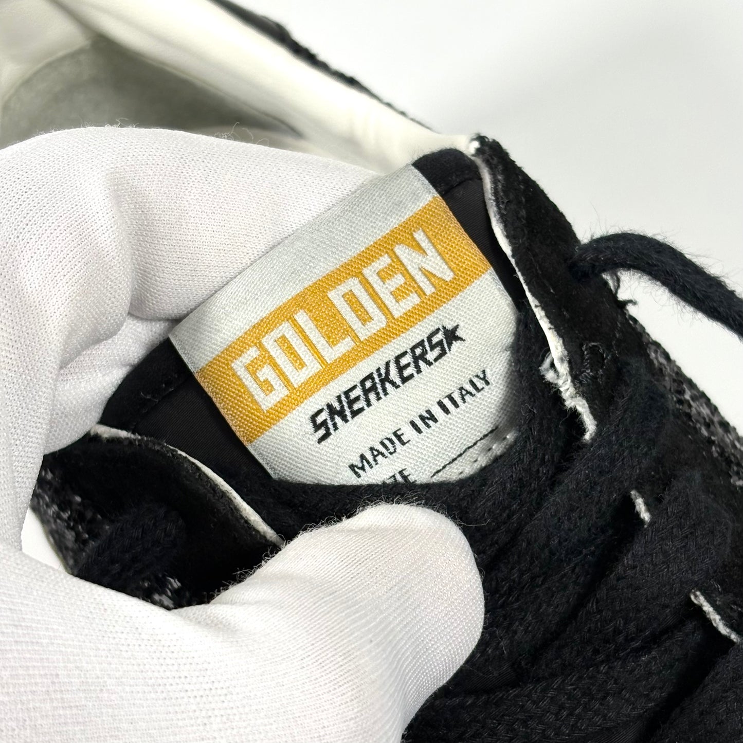 Golden goose Ballstar nere a paillettes e tessuto Suede 39