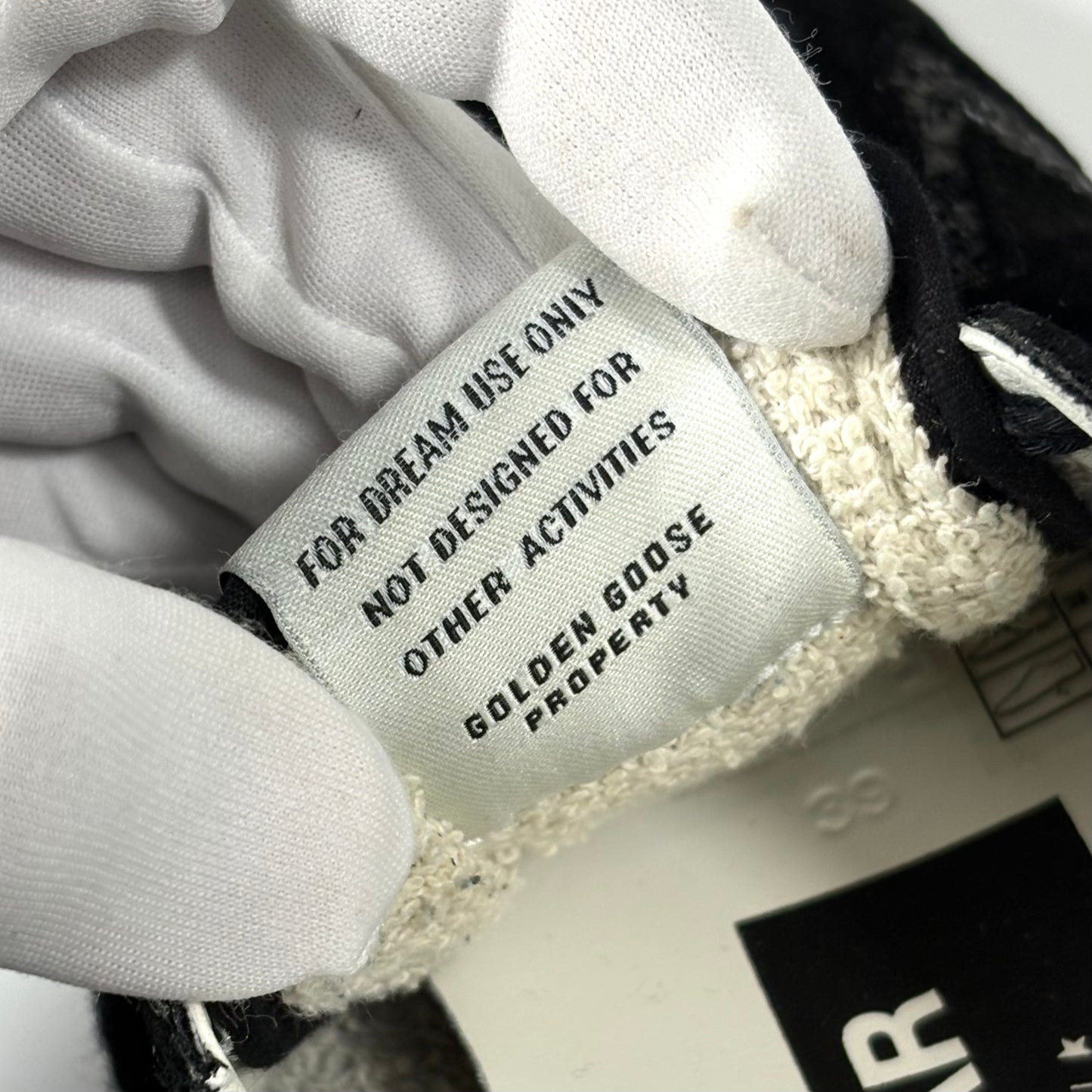 Golden goose Ballstar nere a paillettes e tessuto Suede 39