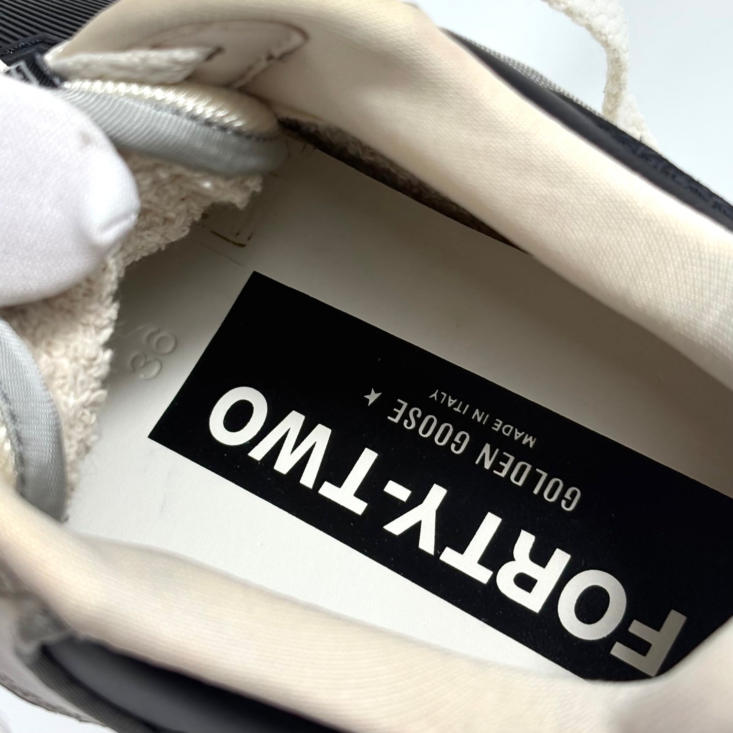 Golden goose Forty-two bianche e nere 36