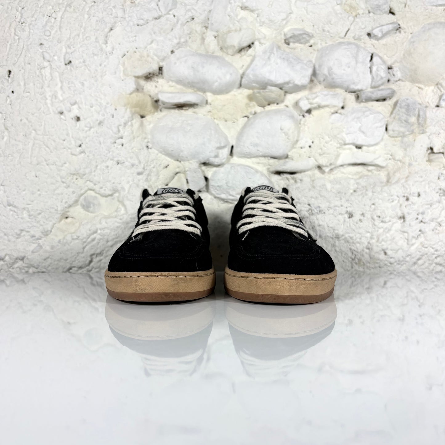 Golden goose Ballstar nere con stella bianca 44