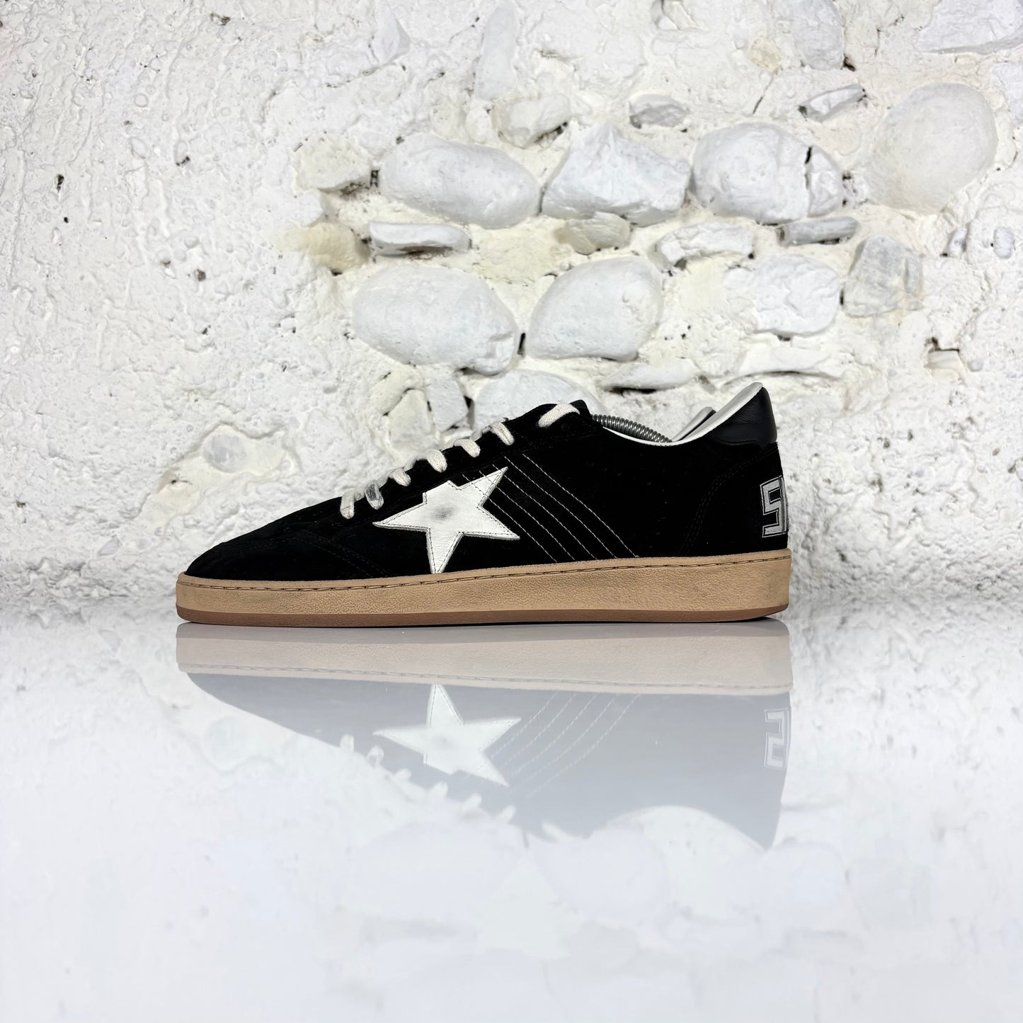 Golden goose Ballstar nere con stella bianca 44