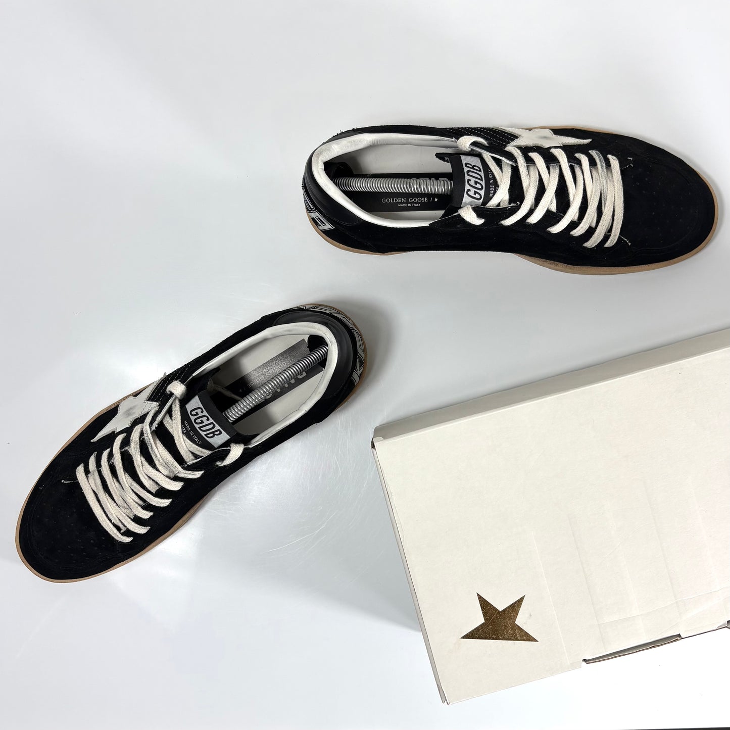 Golden goose Ballstar nere con stella bianca 44