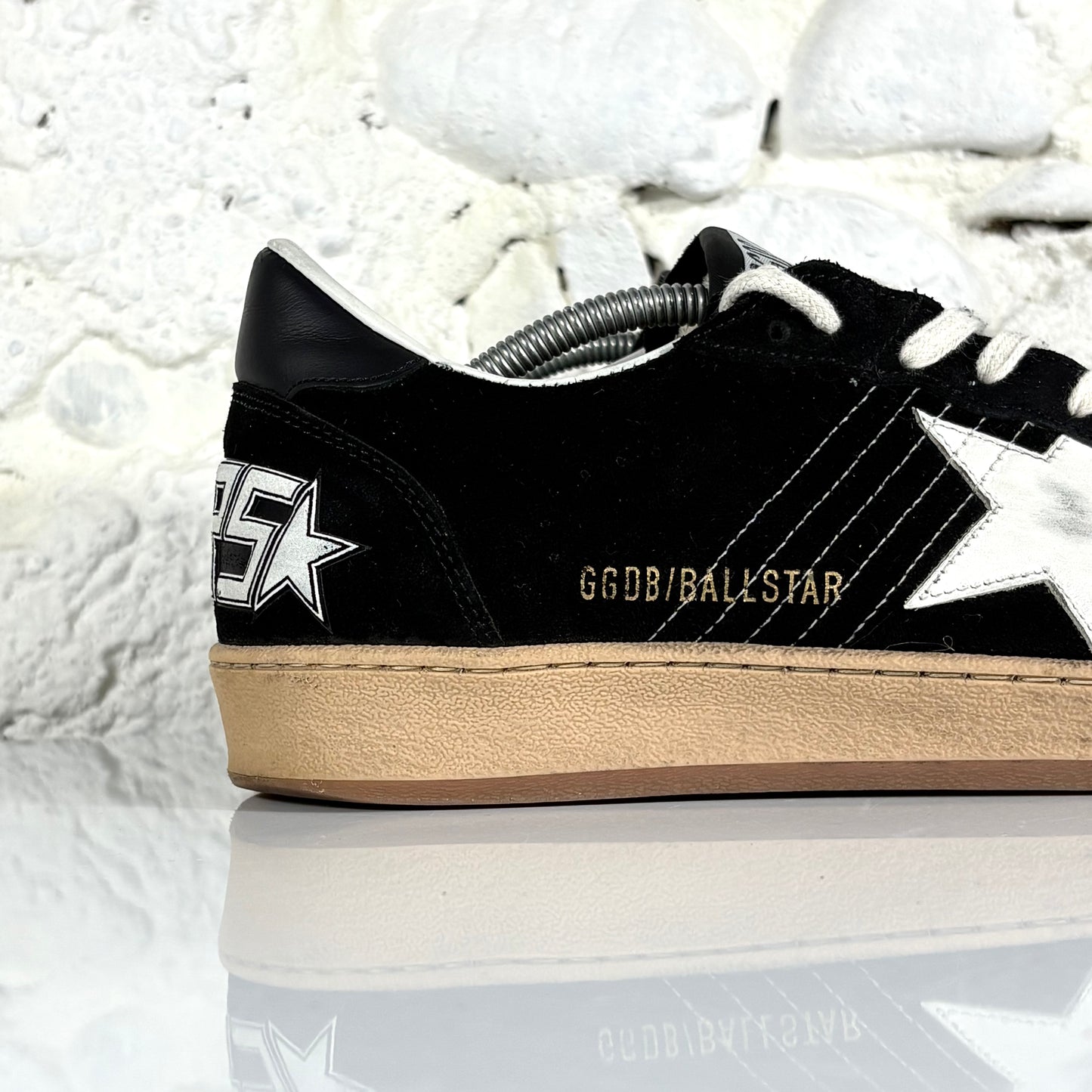 Golden goose Ballstar nere con stella bianca 44
