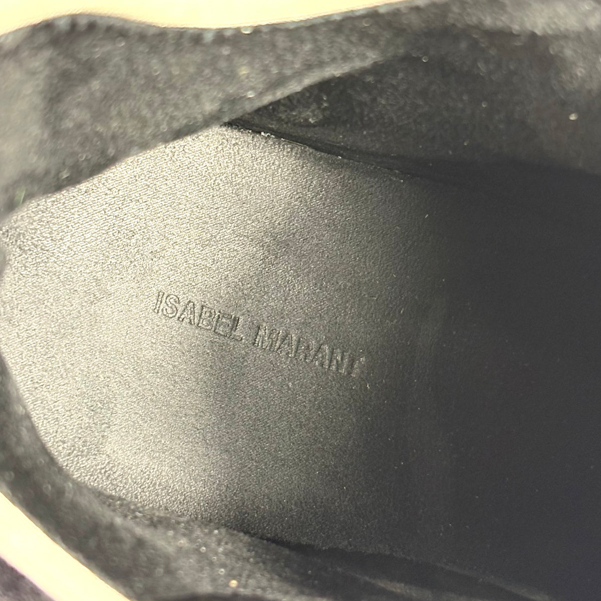 Isabel Marant Buckee nere con inserti rossi 38