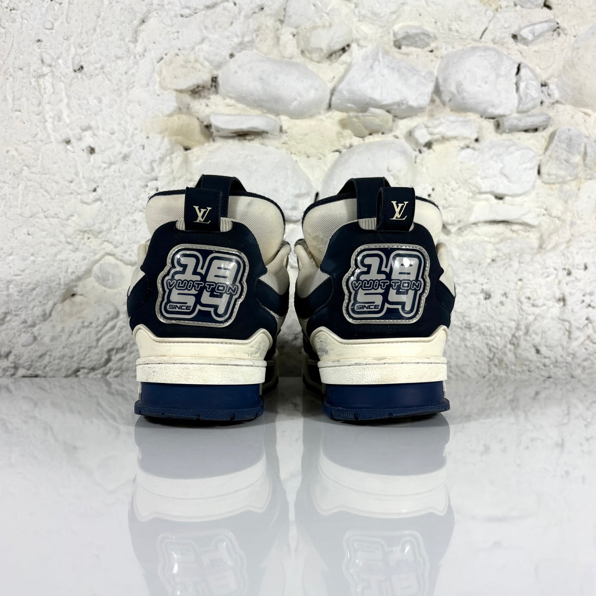 Louis Vuitton Skate blue e bianche 41