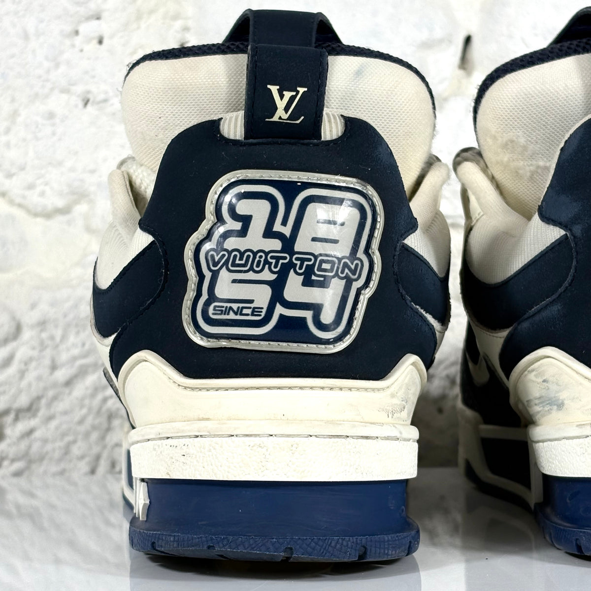 Louis Vuitton Skate blue e bianche 41