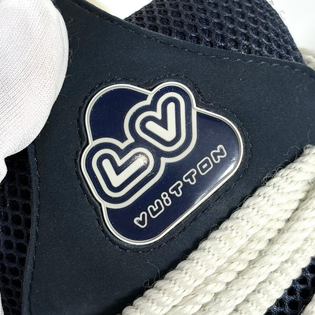 Louis Vuitton Skate blue e bianche 41