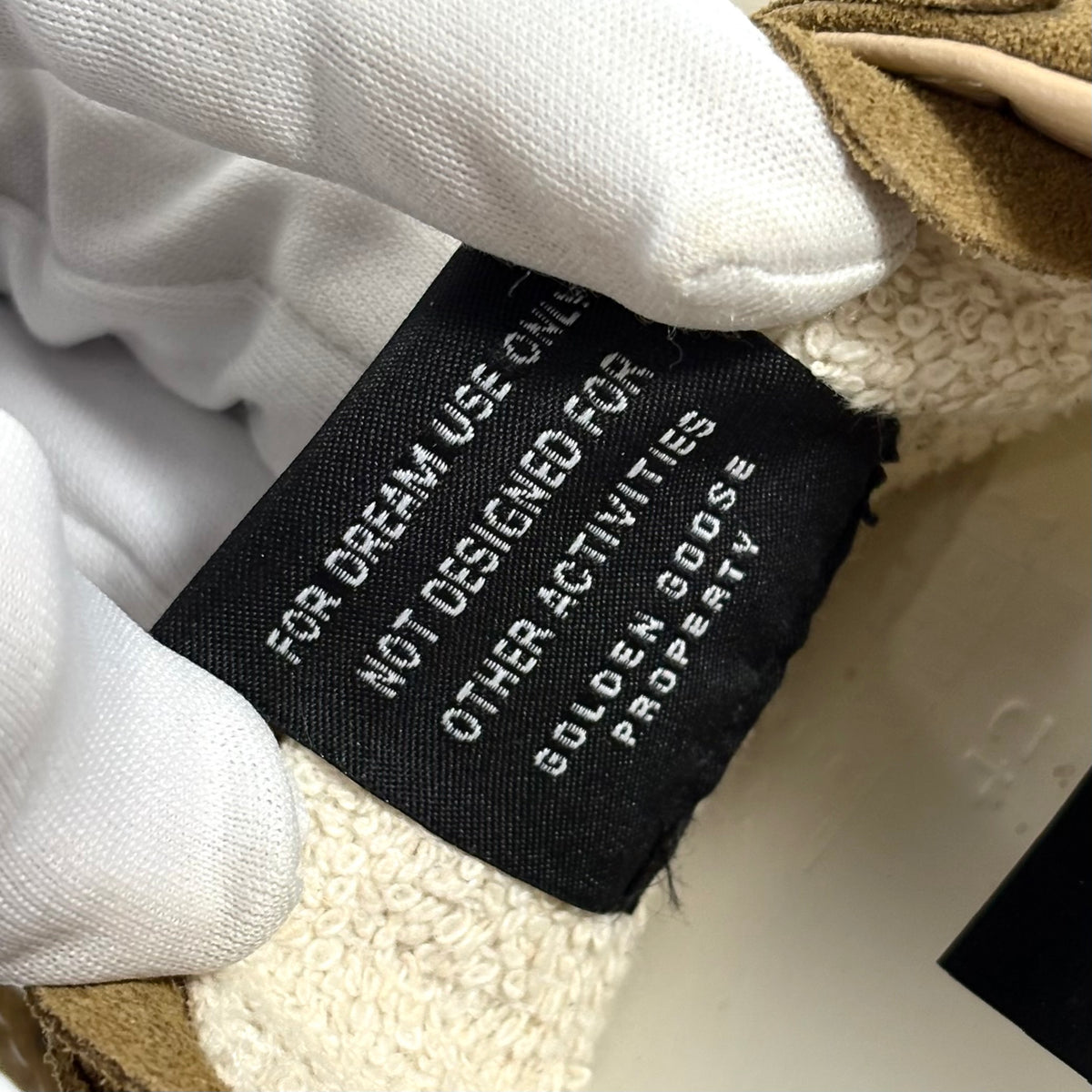 Golden goose True Star marroni in suede con Stella bianca e talloncini bronzo 42