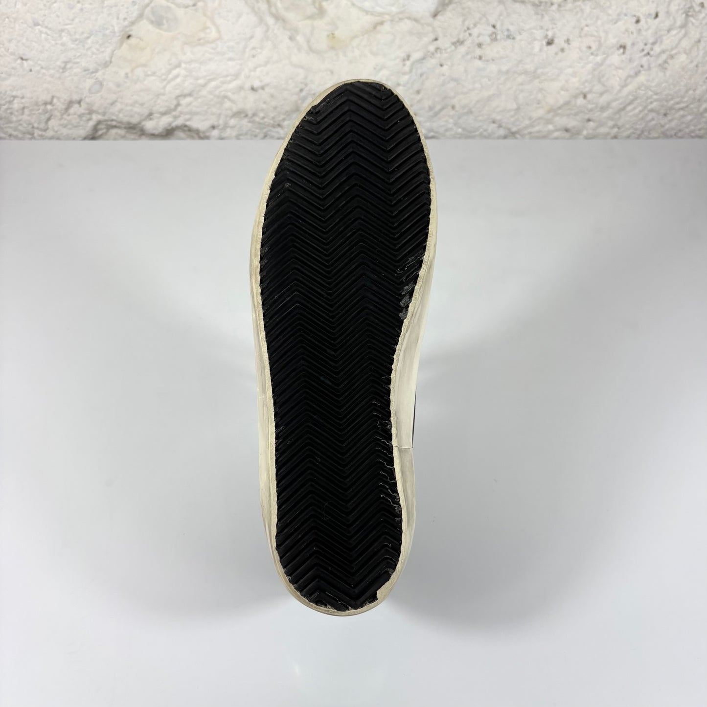 Golden goose Superstar nere con talloncini neri brillantinati 40