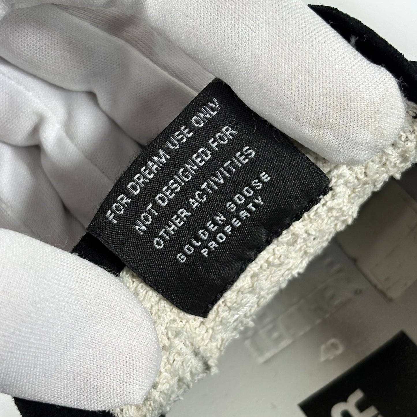 Golden goose Superstar nere con talloncini neri brillantinati 40