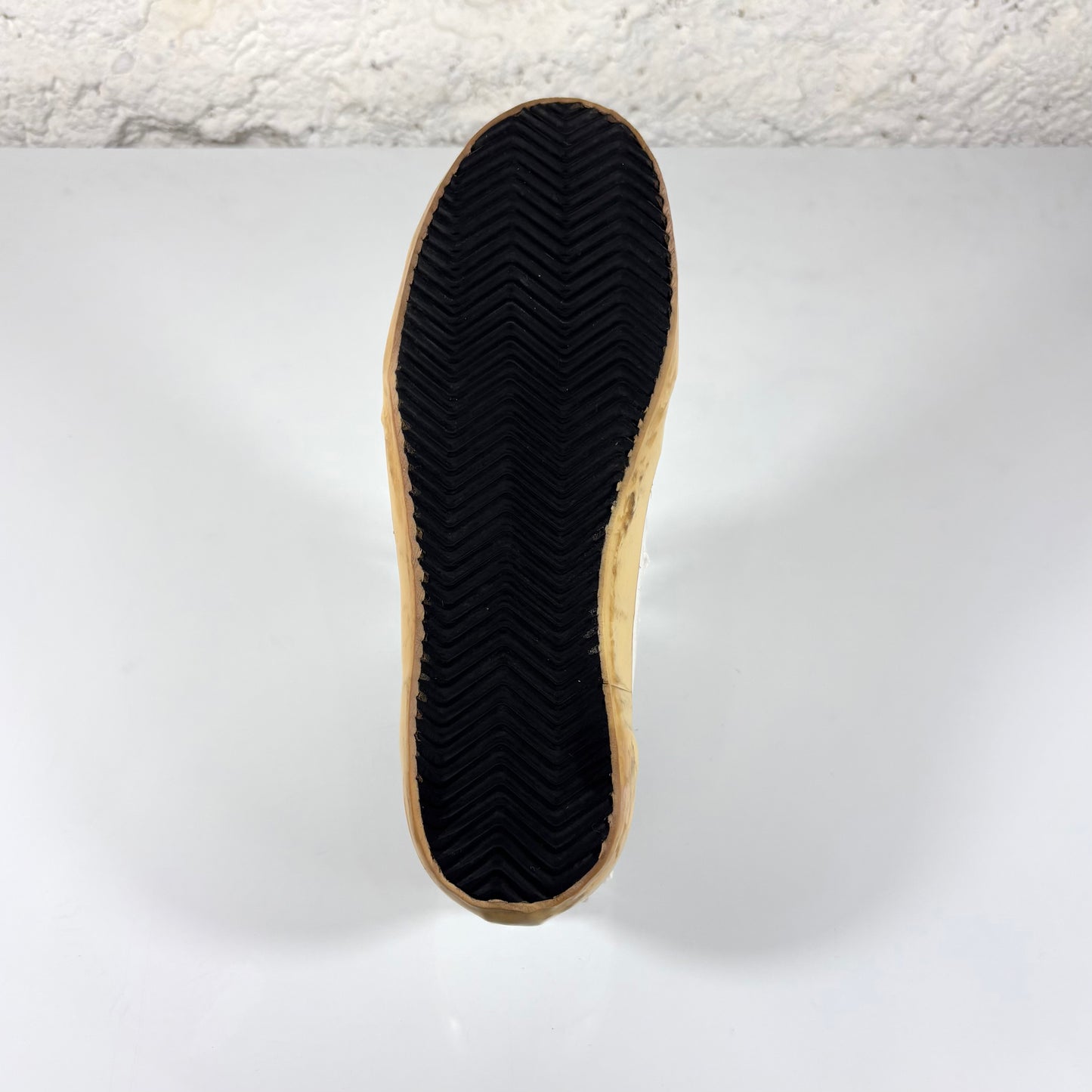 Golden goose Superstar LTD bianche in tela con punta e suola gialla 38