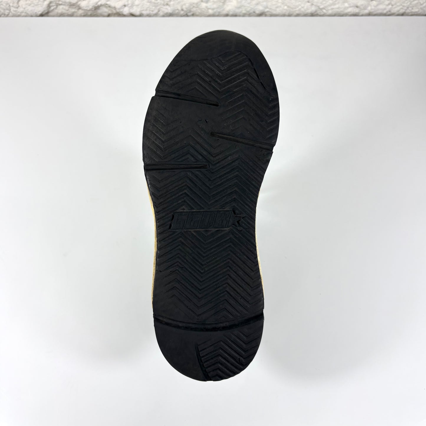 Golden goose Running Sole nere, stella grigia e talloncini bianchi 41
