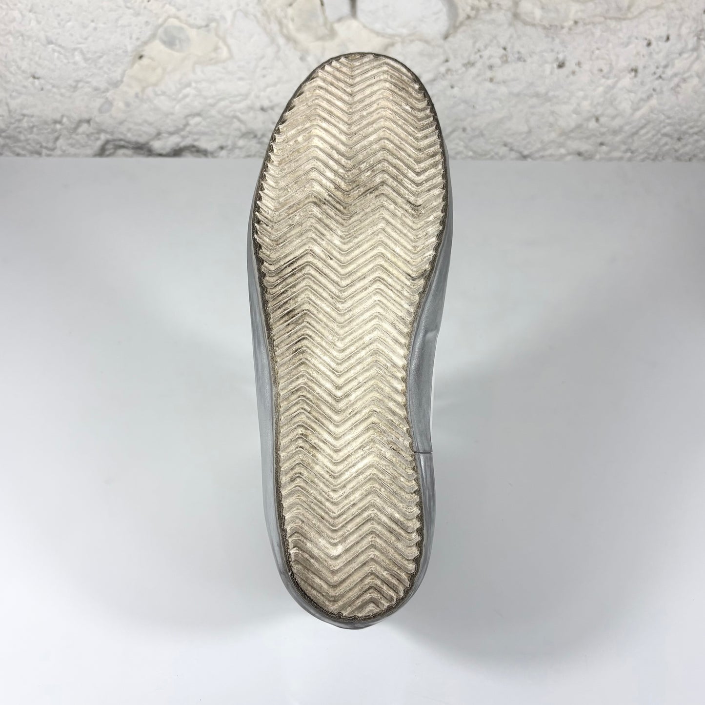 Golden goose Superstar bianche con stella, talloncini e fascia-suole argento 42