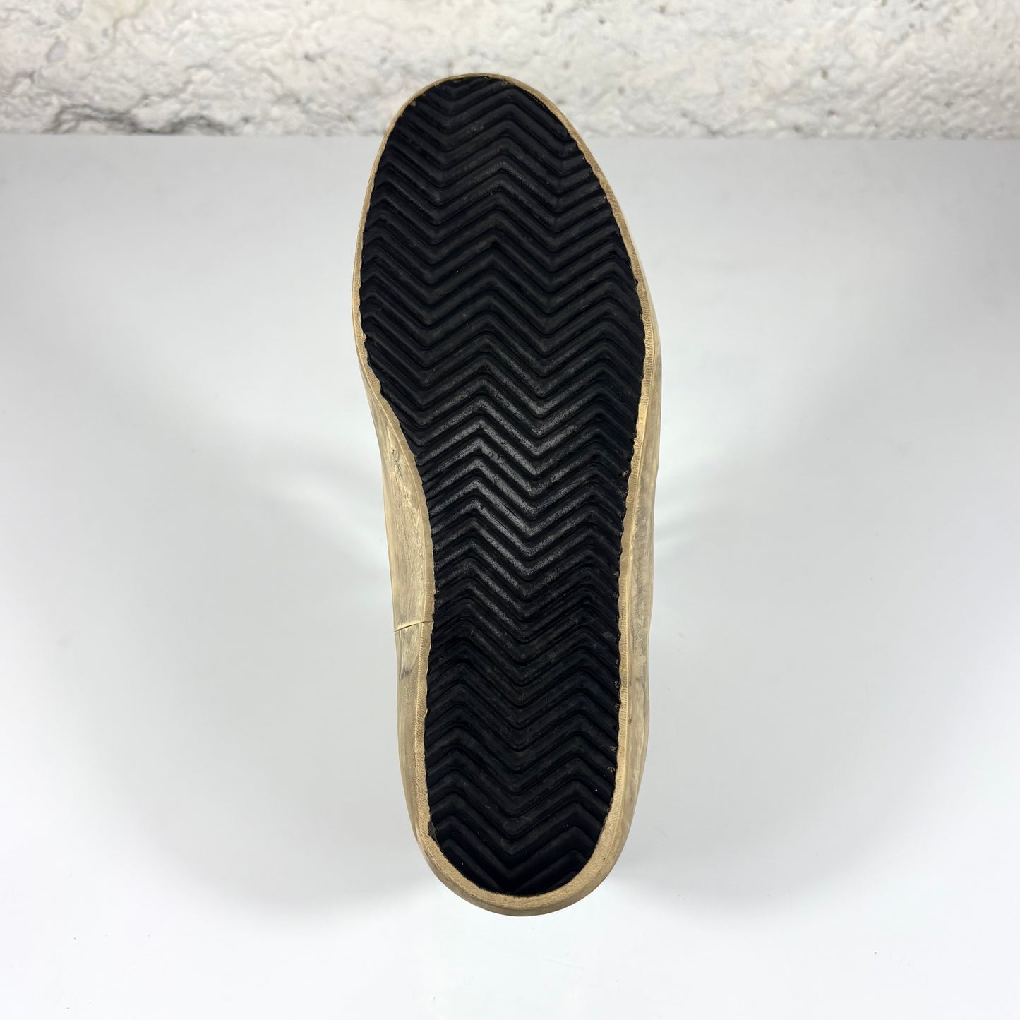 Golden goose Midstar beige con talloncini neri 37