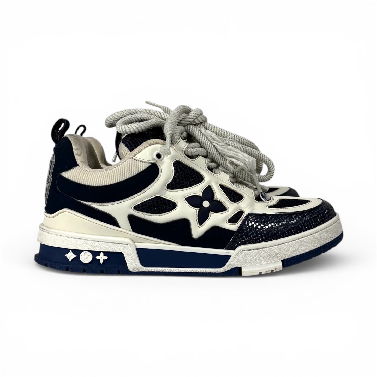 Louis Vuitton Skate blu e bianche 41,5