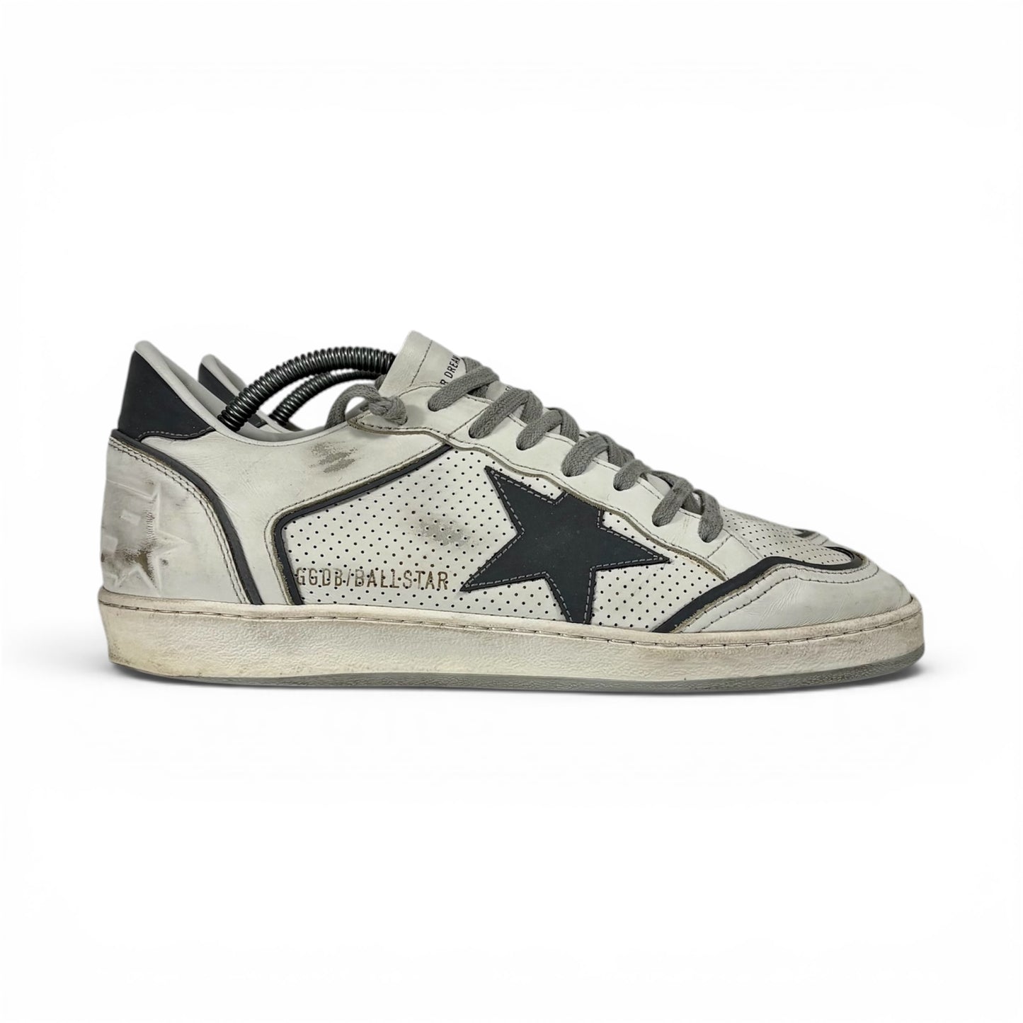 Golden goose ballstar traforata bianche e grigio sulla stella e sui talloni 42