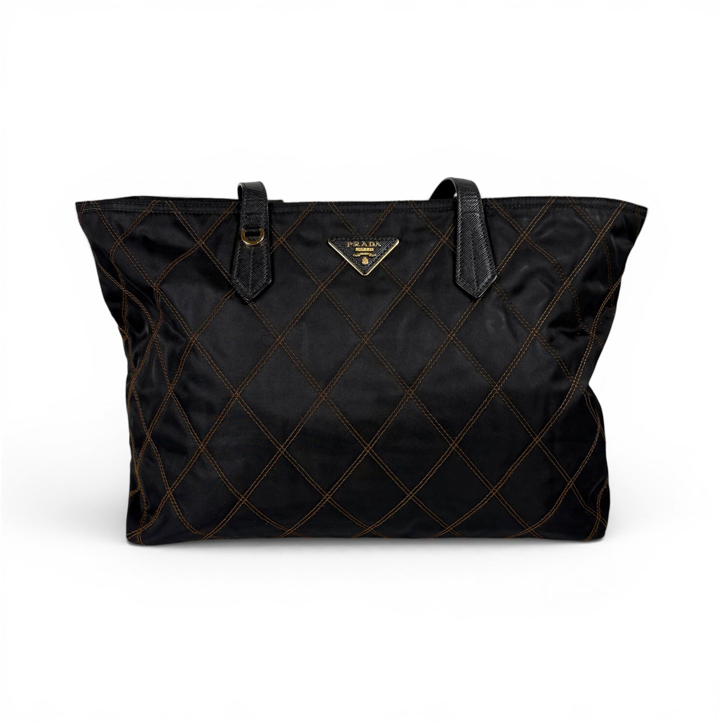 Prada Tessuto Quilted Tote in Nylon