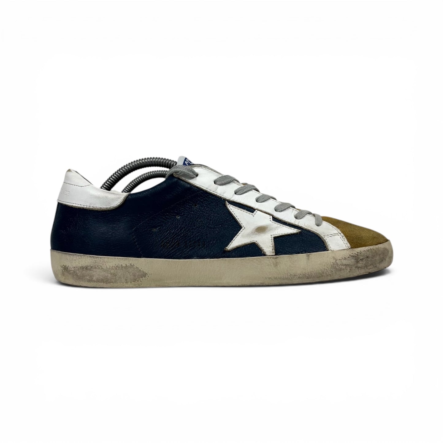 Golden Goose Superstar blu e bianche 43