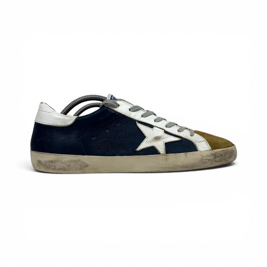 Golden Goose Superstar blu e bianche 43