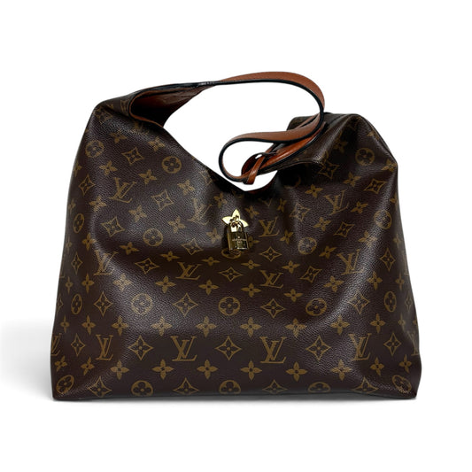 Louis Vuitton Flower hobo in monogram classic marrone e bordeaux