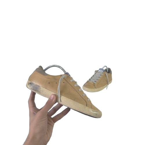 Golden goose Superstar Senape 39
